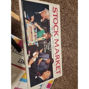 Whitman 1981 Stock‎ Market Board Game